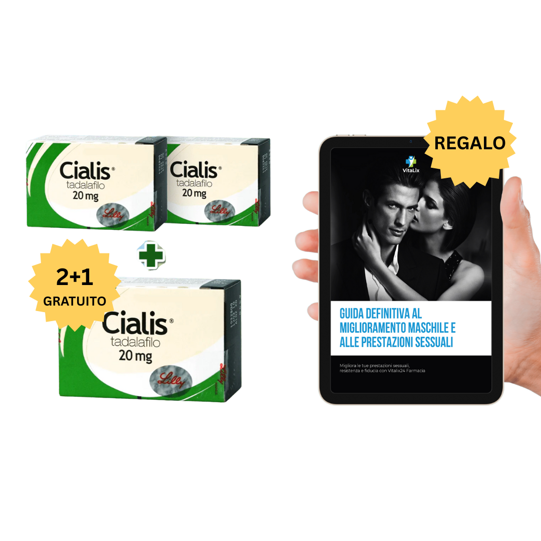 Cialis (2+1) + eBook I OFFERTA LIMITATA